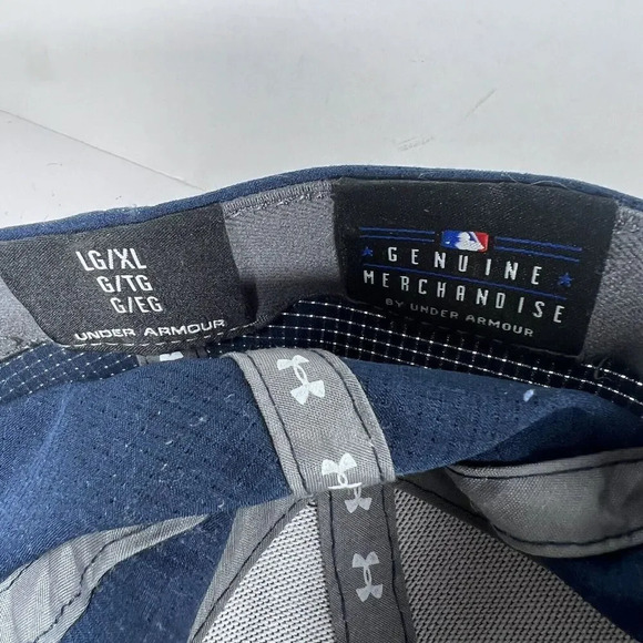 Under Armour Boston Red Sox MLB Navy Blue Americana Fitted Hat Large/X-Large - Picture 6 of 6